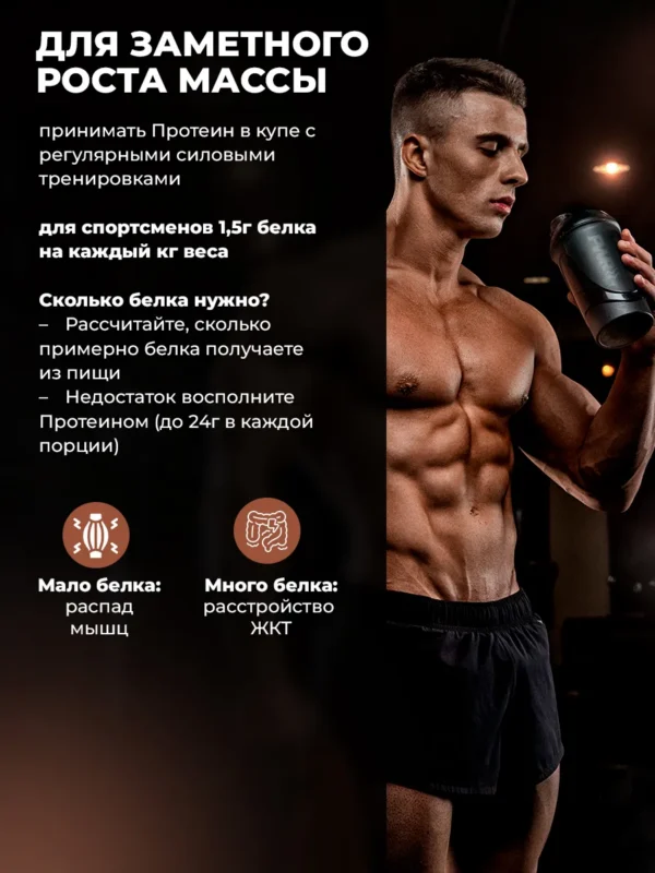 Протеин сывороточный для мышечной массы Whey Protein 9 Протеин сывороточный для мышечной массы Whey Protein — фото 9