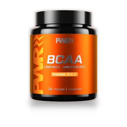 BCAA 2:1:1 порошок, апельсин, 500 г