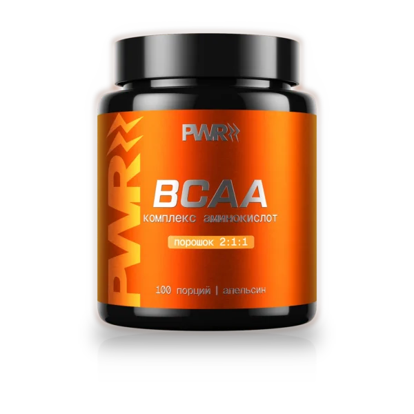 bcaa-2-1-1-500-orange BCAA 2:1:1 порошок, апельсин, 500 г