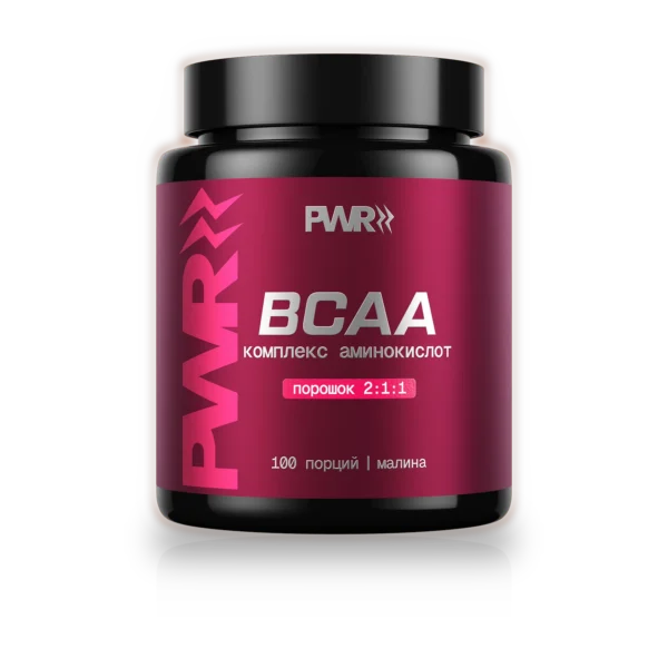 bcaa-2-1-1-500-raspberry BCAA 2:1:1 порошок, малина, 500 г