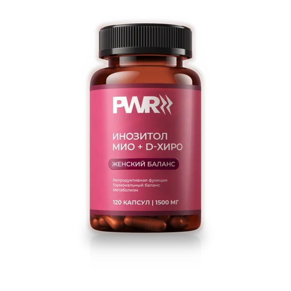 inositol-1500-120 Инозитол Мио + D-хиро, 1500 мг, 120 капсул