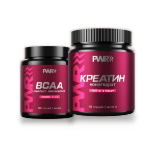 Набор: BCAA 500 г малина и креатин 300 г смородина