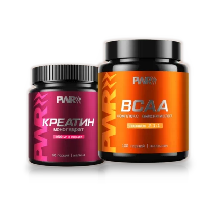 Набор: креатин 300 г и BCAA 500 г