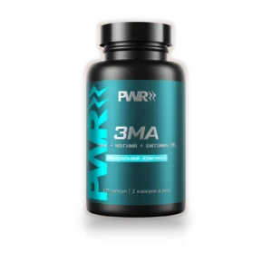 ZMA: цинк, магний и B6, 120 капсул